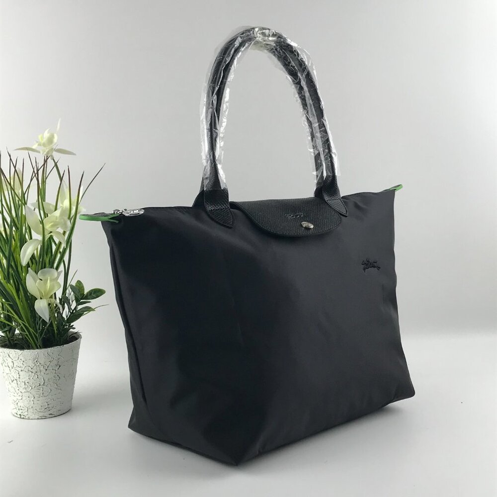 Longchamp New Large Black Shopping Bag - Picture 2 of 12